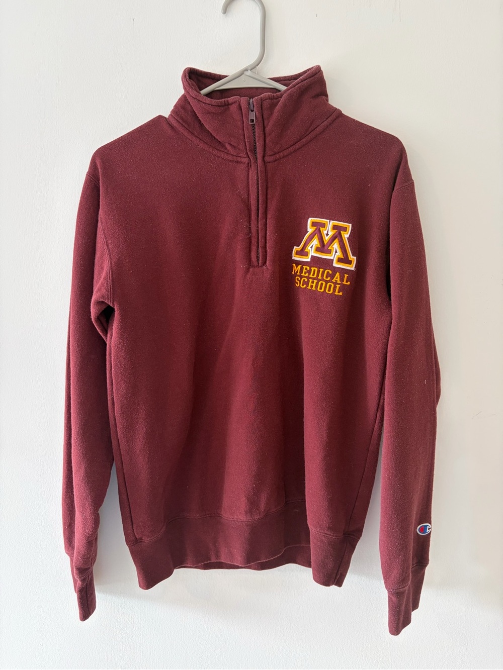 UMN Medical School Quarter Zip Sweatshirt